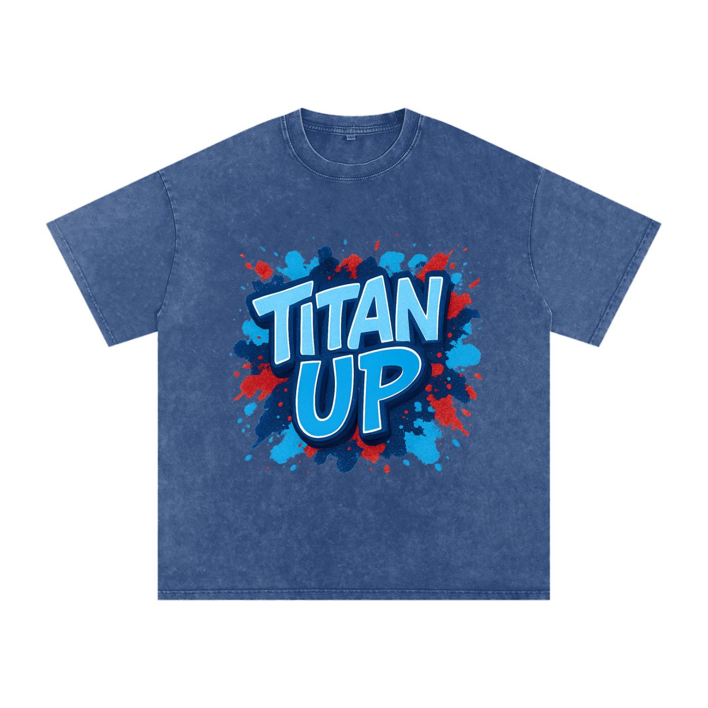 "Titan Up" Tennessee Inspired Oversized Vintage Tee