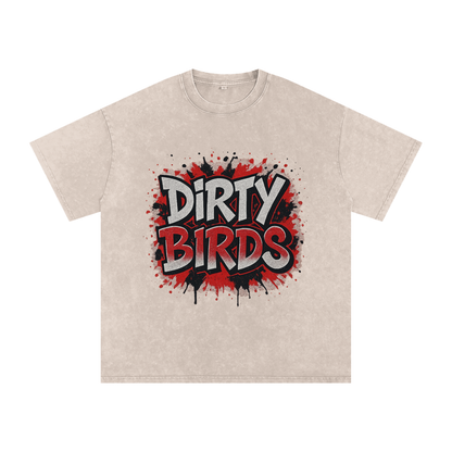 "Dirty Birds" Atlanta Inspired Oversized Vintage Tee