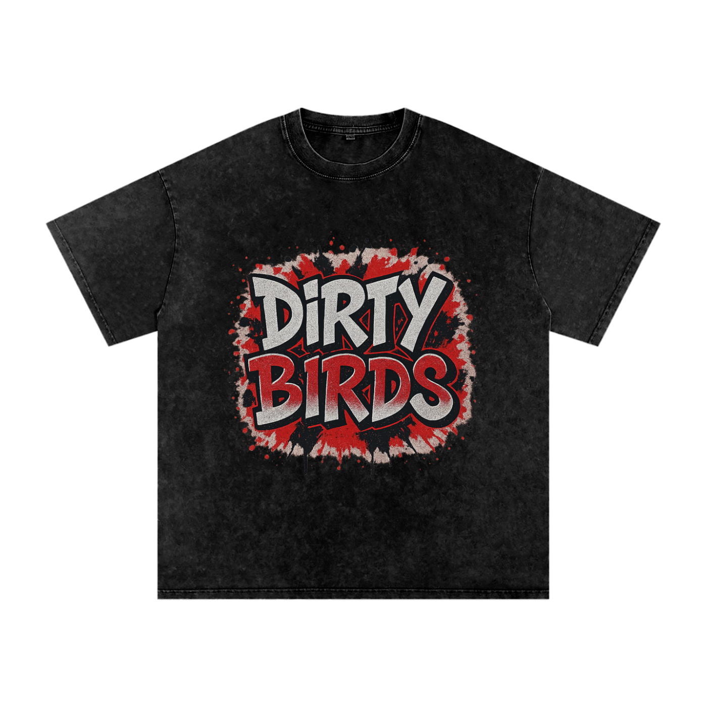 "Dirty Birds" Atlanta Inspired Oversized Vintage Tee