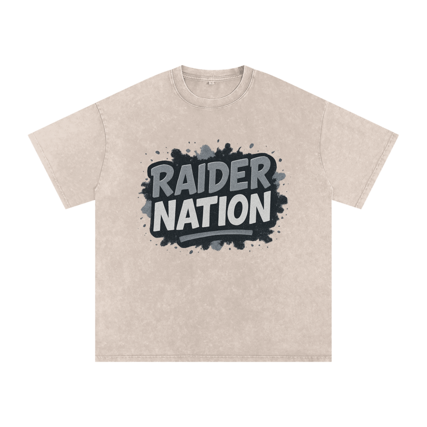 "Raider Nation" Las Vegas Inspired Oversized Vintage Tee