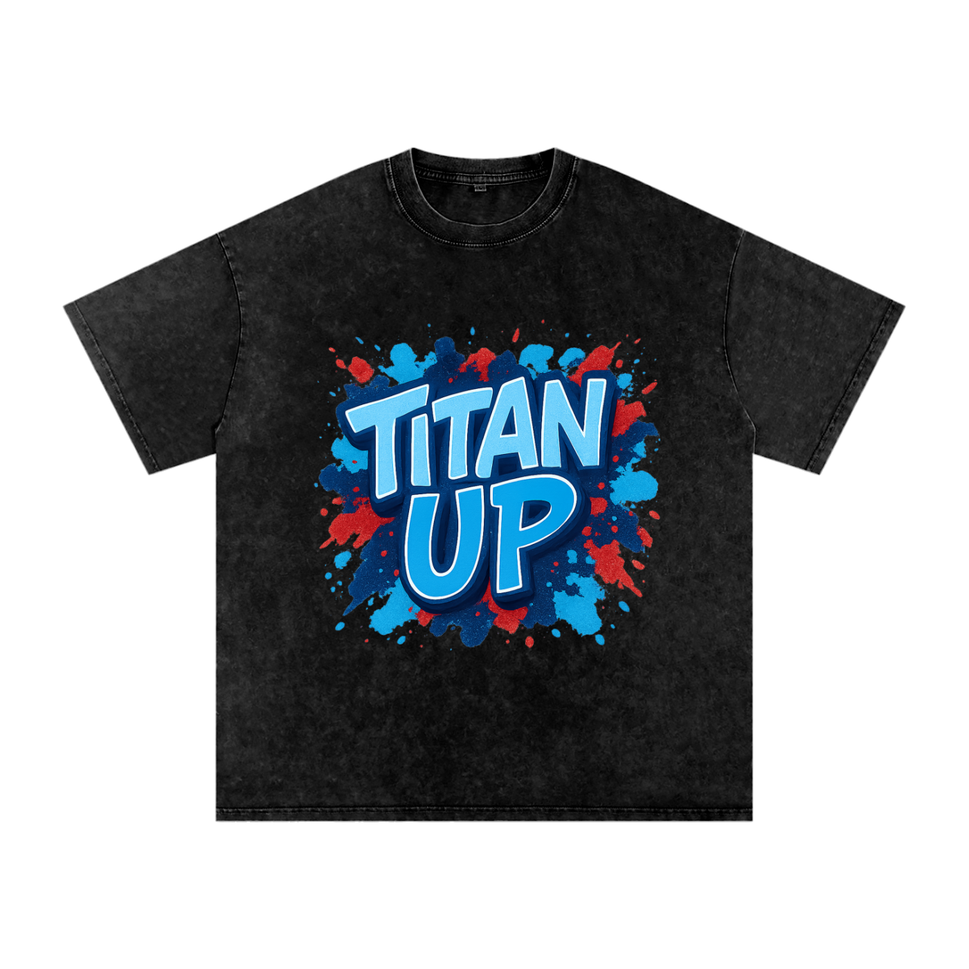 "Titan Up" Tennessee Inspired Oversized Vintage Tee