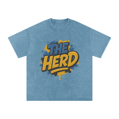 "The Herd" Los Angeles Inspired Oversized Vintage Tee