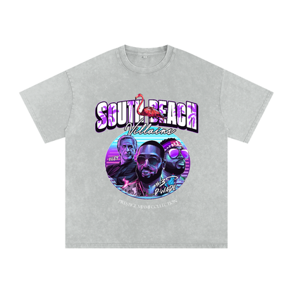 "South Beach Villains" Oversized Vintage Tee
