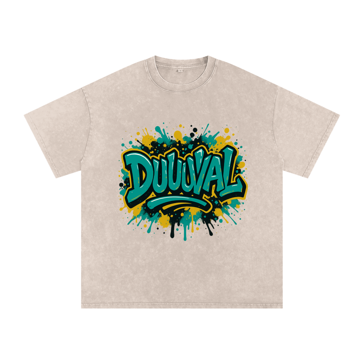 "Duuuval" Jacksonville Inspired Oversized Vintage Tee