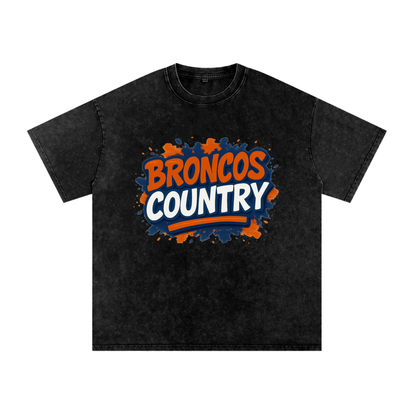 "Broncos Country" Denver Inspired Oversized Vintage Tee