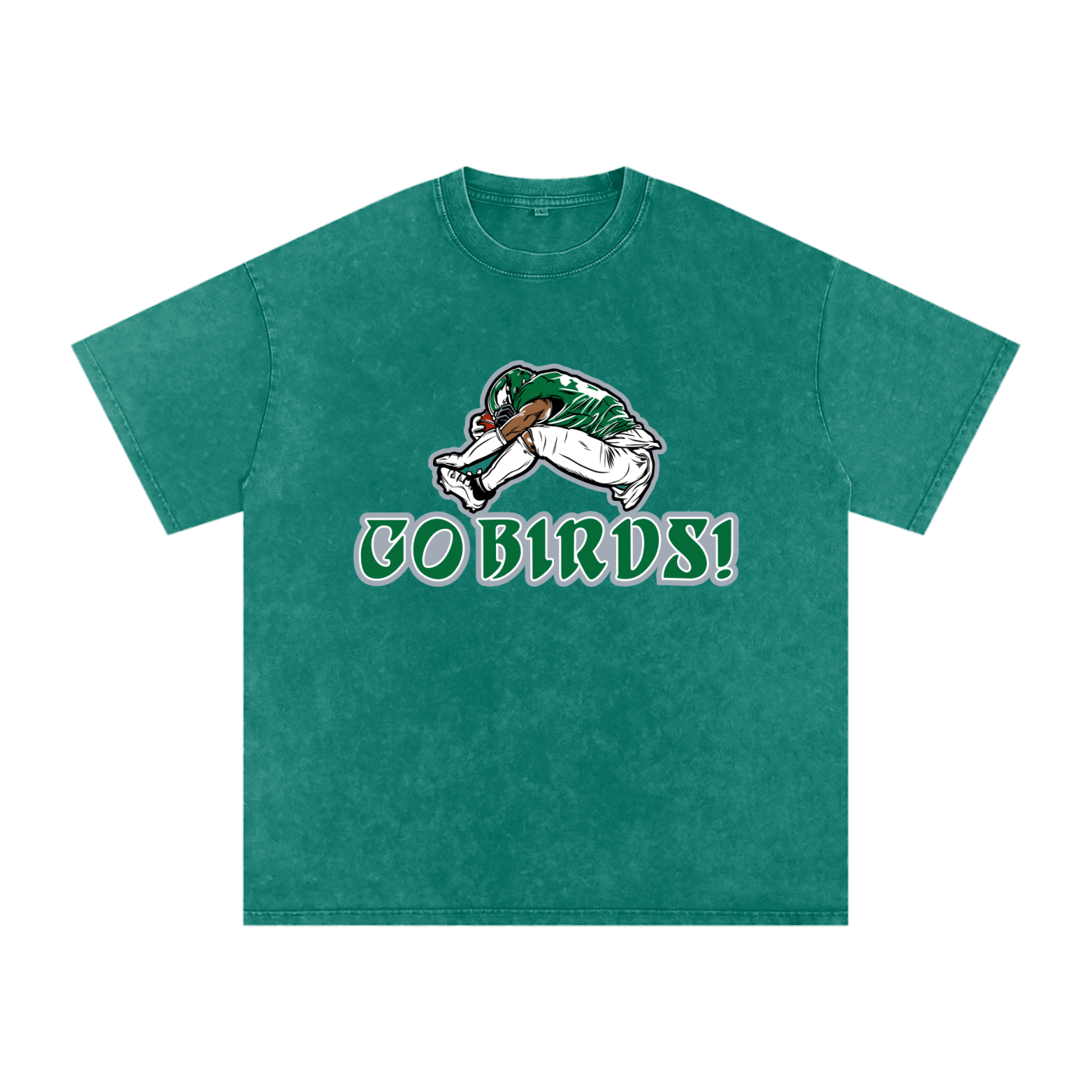 Saquon Barkley "Go Birds" Oversized Vintage Tee